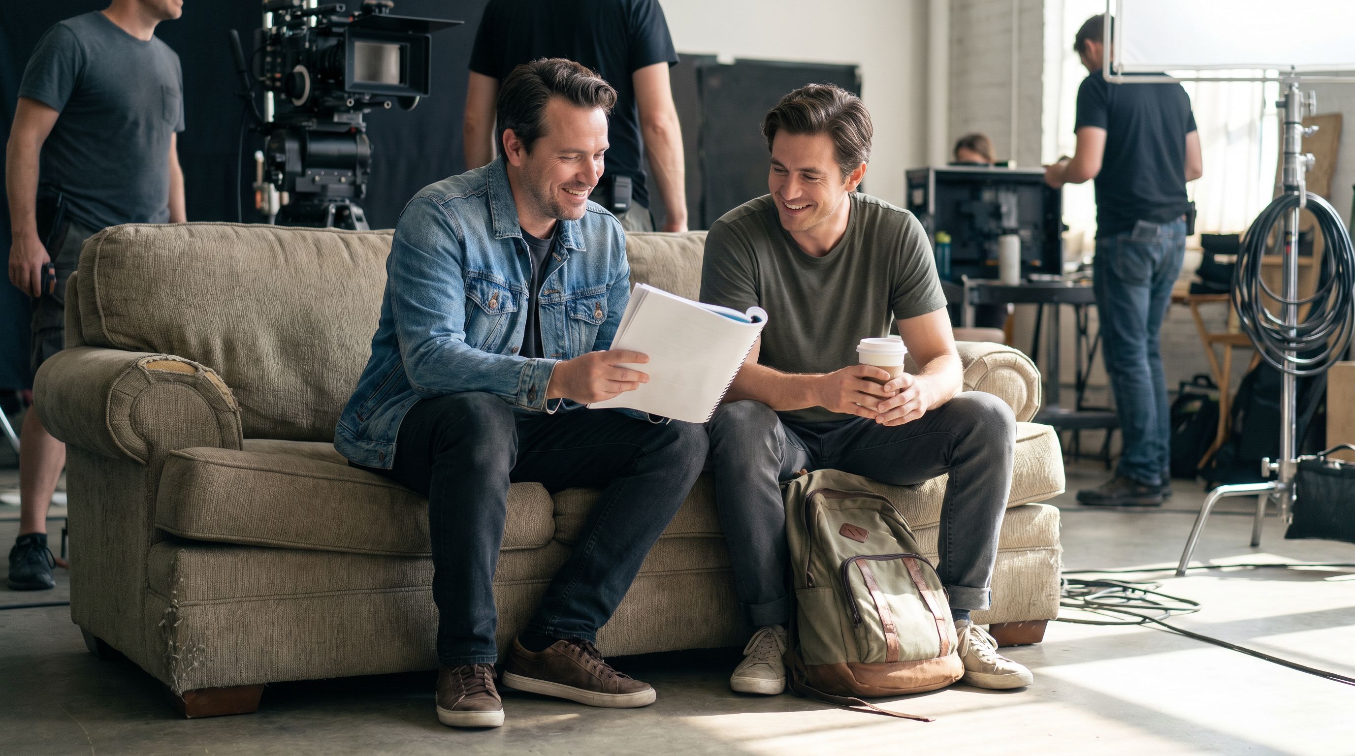 the process of casting a role in an advertisement